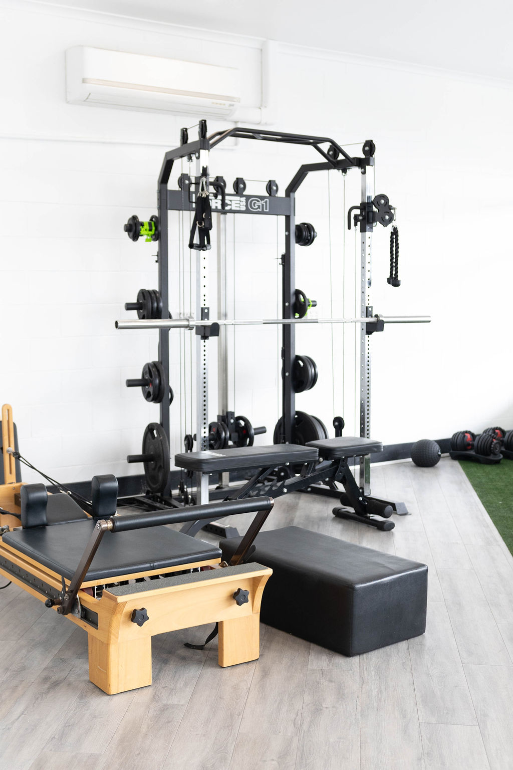 Stand Well clinic interior with rehabilitation equipment